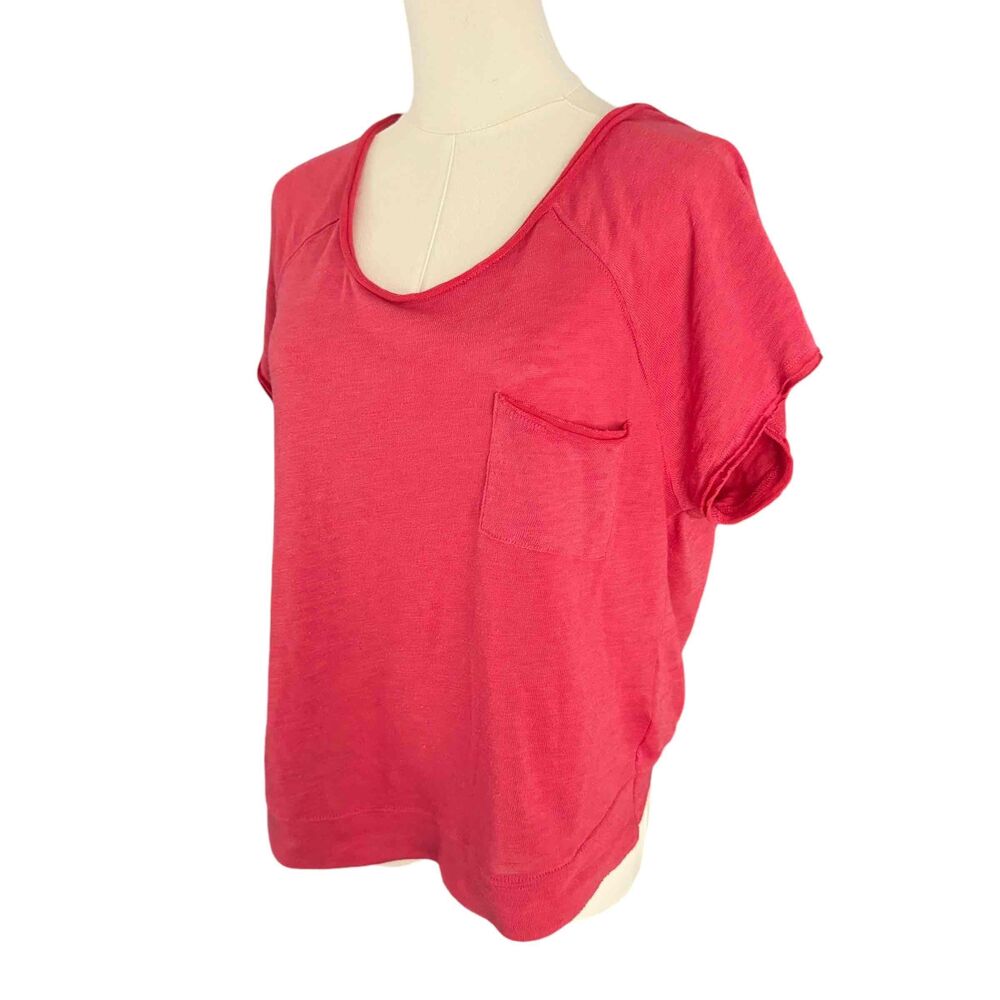 We The Free Top Boxy TShirt Versatile Lagenlook Boho Relaxed Artsy Lightweight - Picture 4 of 13